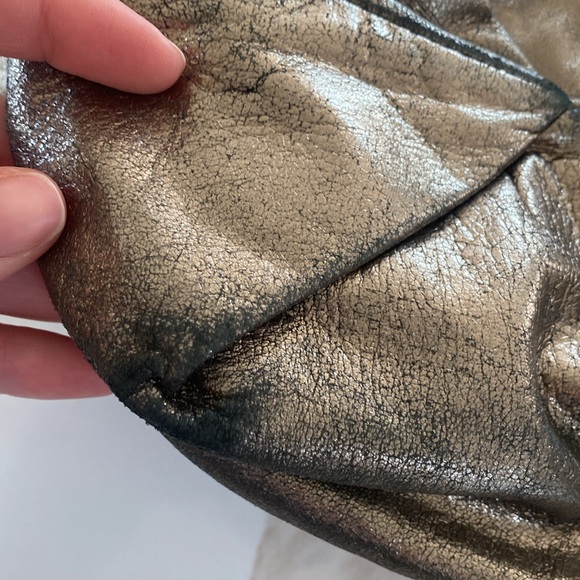 Diane von Furstenberg Metallic Drew Bucket Bag - Picture 14 of 16